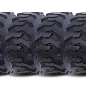 Set 4 12-16.5 Skid Steer Loader Tires 12PR 12x16.5 SKS Heavy Duty Tubeless Tire